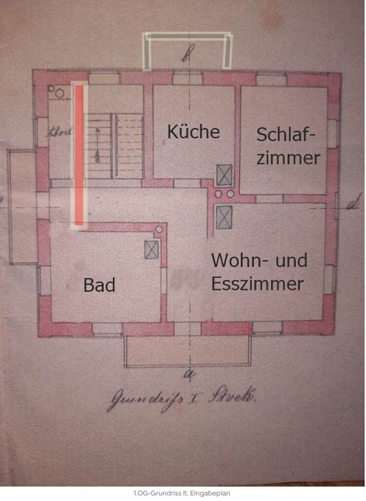 Grundriss Münchner Straße 43 Holzkirchen 1. OG